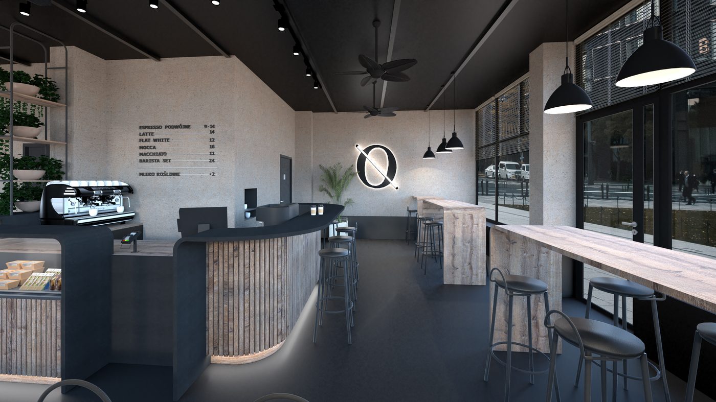 Cafetería On Way, en Varsovia