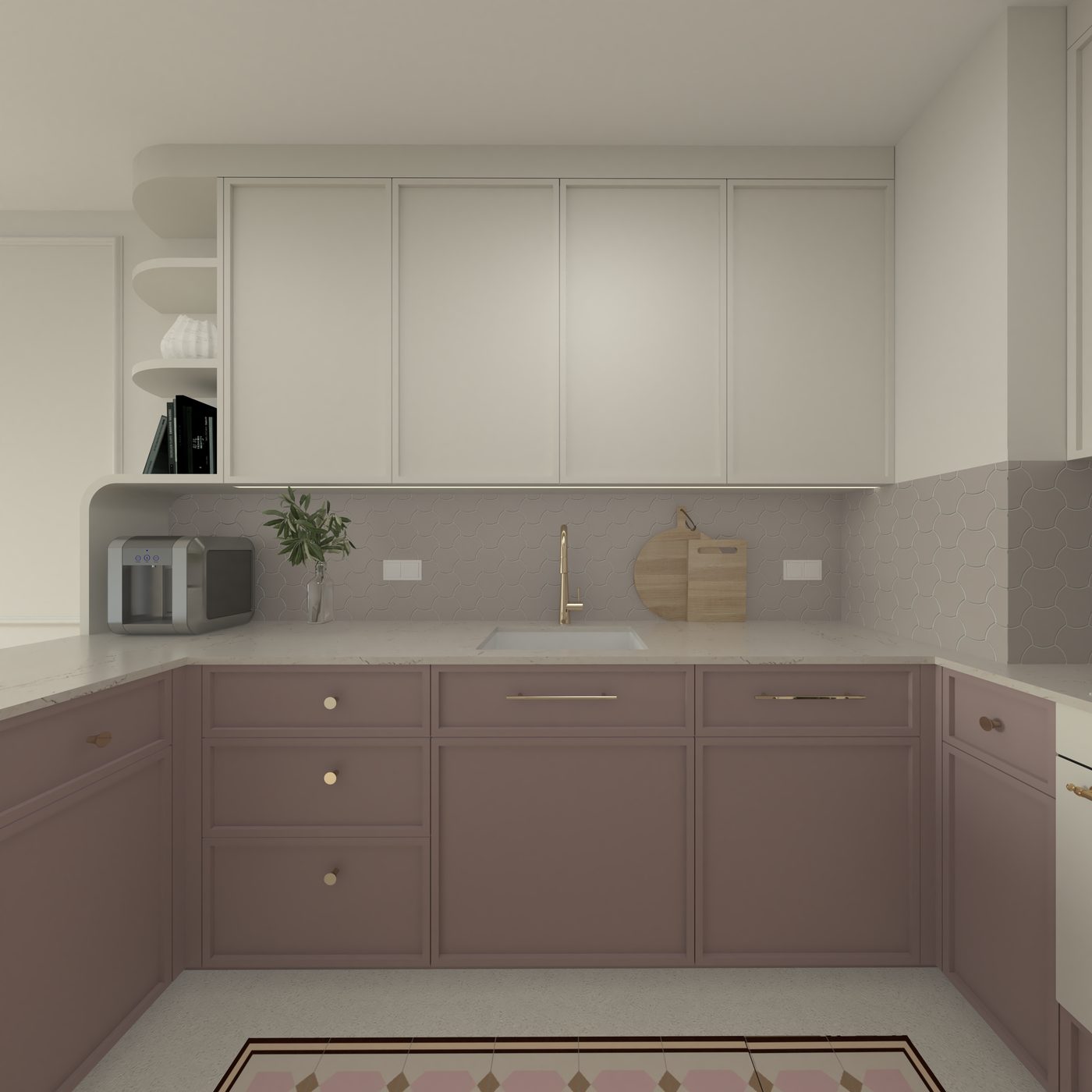 Cocina Muted Rose